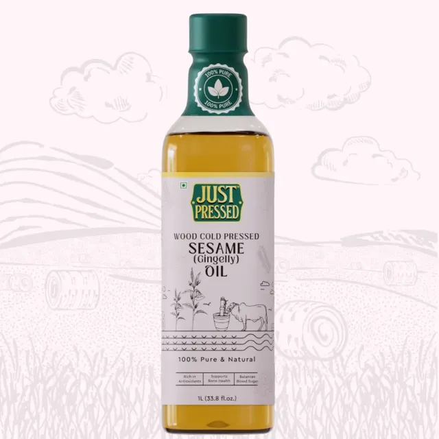 Wood Pressed Sesame Oil 1 Ltr