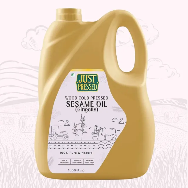 Wood Pressed Sesame Oil 5 Ltr
